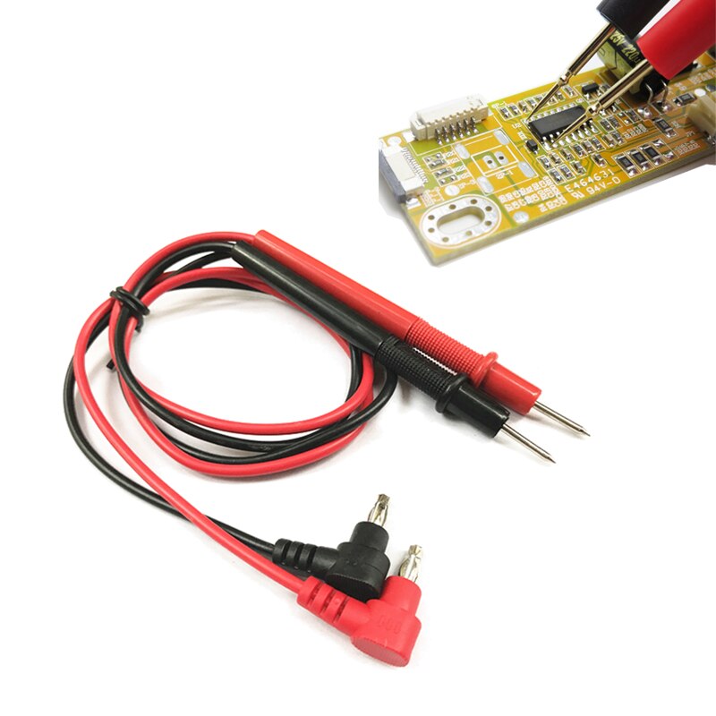 1 Pair 70cm Universal Probe Multimeter Test Lead 1000v 10A Wire Pen Cable for Digital Meter Needle Tip Meter Needles Test Leads