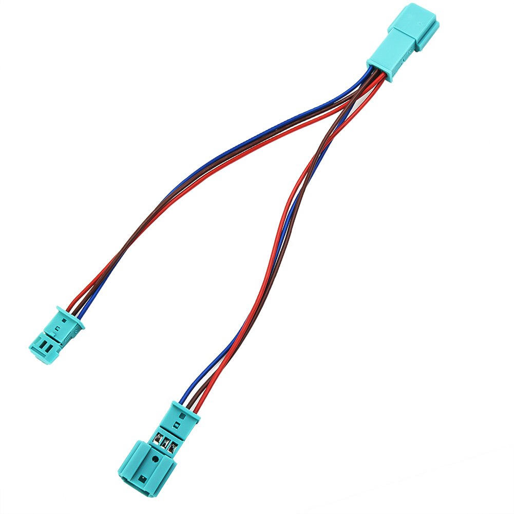 3 Pin Car Tool Cupholder LED Ambient Light AC/Radio Adapter Y Cable Fit For BMW F30 F31 F80 M3 High Y-adapter Cable