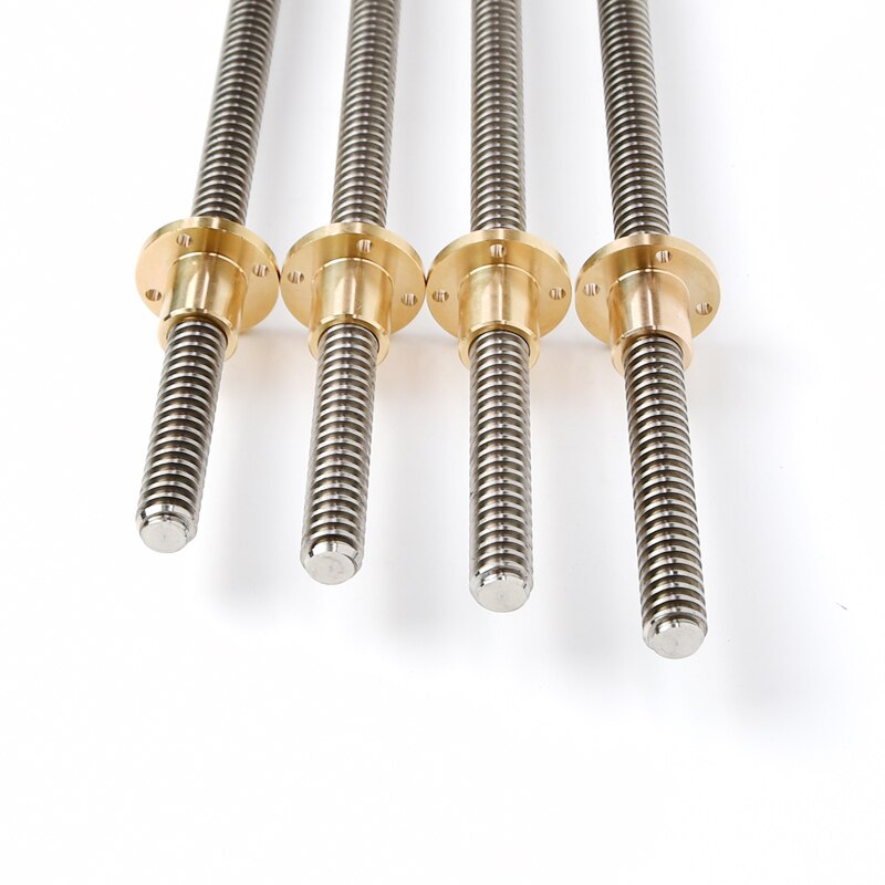 Rvs 304 Trapeziumvormige Schroef T8 T10 T12 T16 T20 T22 T25 T30 Schroef Hoek 30 8Mm 10Mm 12Mm 16Mm 20Mm 25Mm M300