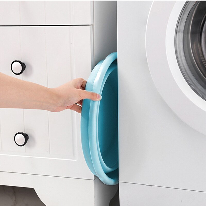 Folding Basin Kitchen Small Items Camping Supplies Housewares Household Cleaning Foldable Laundry Tub Bowl for Washing Durables