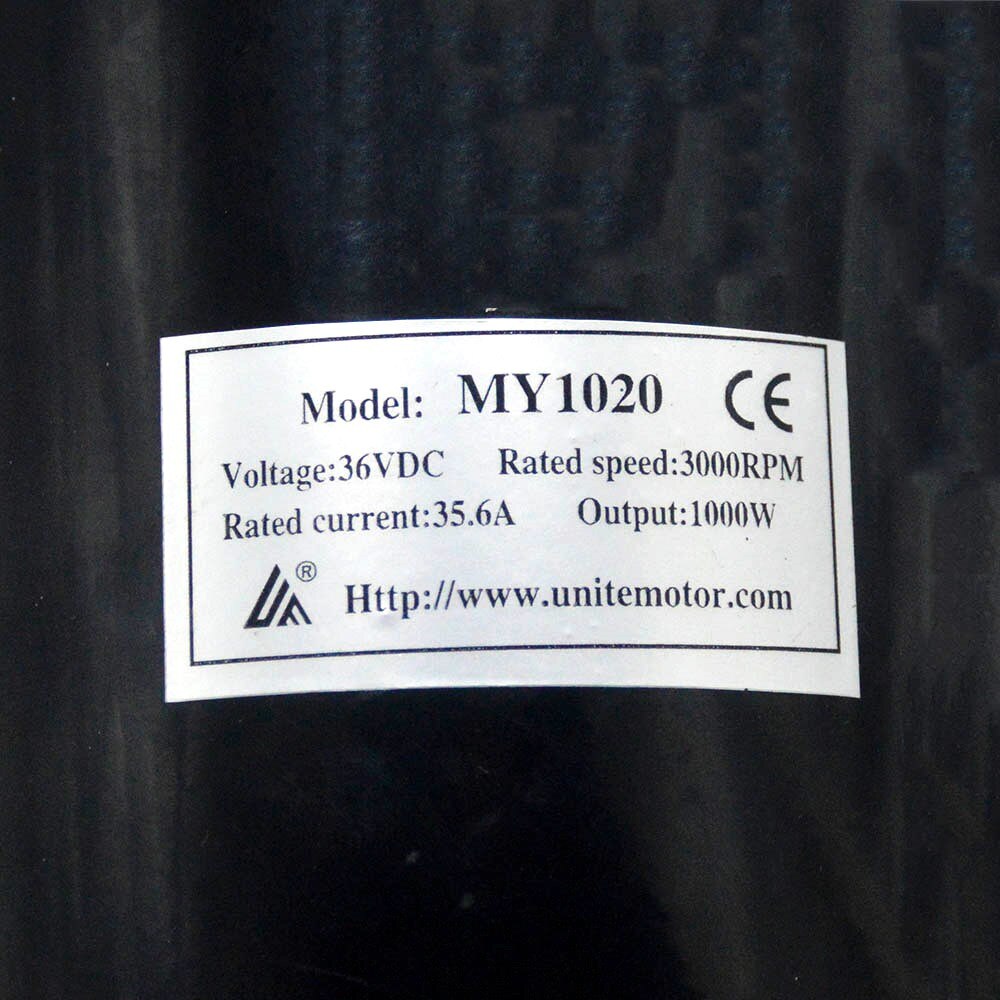 Moteur à balais électrique 36V/48V 1000W MY1020 pour e-scooter/e-bike/scooter électrique/Tricycle