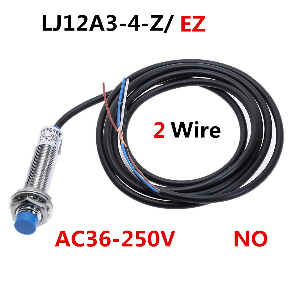 LJ12A3-4-Z/Bx/Ax/Cx/Door/Ay/Cy/Ex/Dx/Ez/dz Inductieve Proximity Sensor Switch Pnp Npn Dc 6V-36V M12: LJ12A3-4-EZ