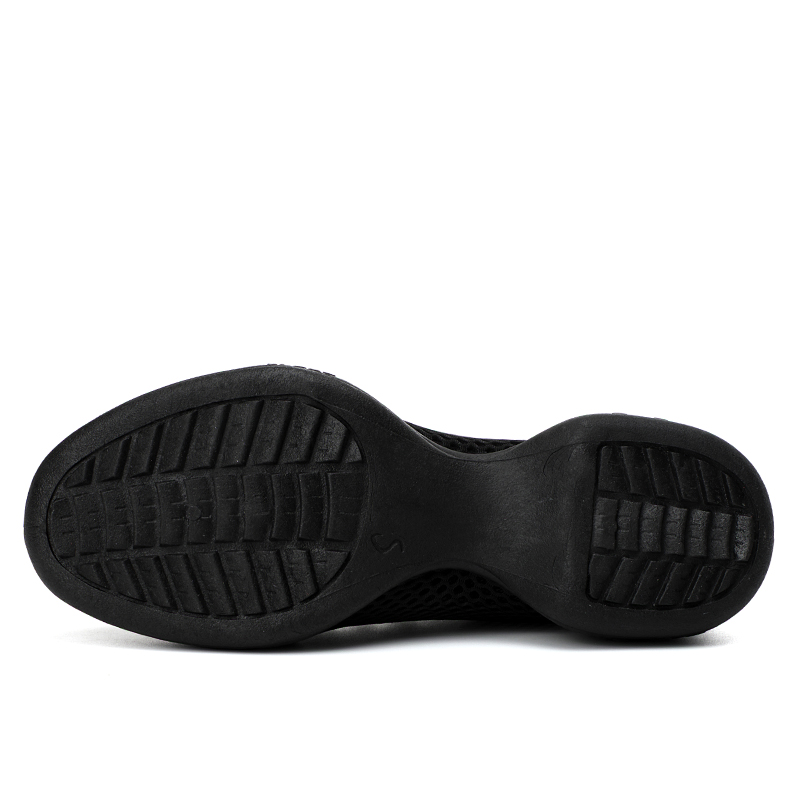 Lightweight Fitness Trainers Dancing Practice Shoes Cushioning Modern Jazz Dance Sneakers Women Breathable Mesh Lace Up