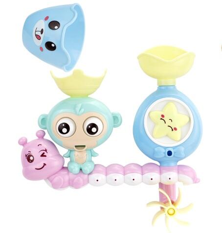 Baby Bath Toy Elephant Spray Toddler Electric Shower Boys Swimming Water Toys Yellow Duck Cute Turtles Dinosaur Egg for Kids: HD2b