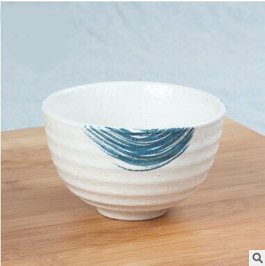 Goede Japanse matcha kom, keramische matcha thee set, 300 ml exprot pioen bloem kom: B