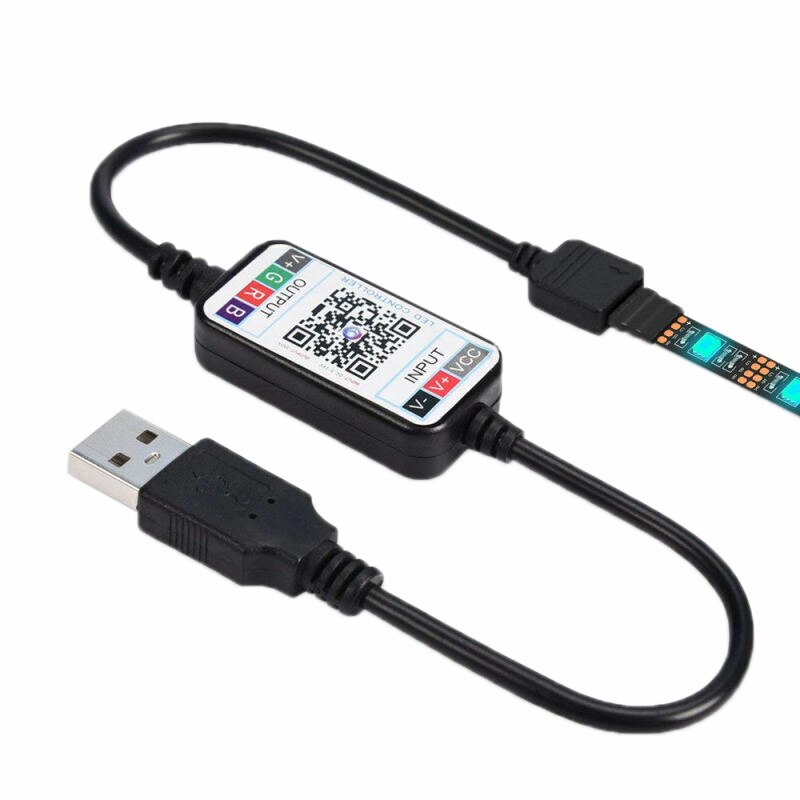 Draadloze bluetooth led-dimmer afstandsbediening  dc5-24v telefoon app verbinding controle voor rgb-lichtstrip tijdschakelaar