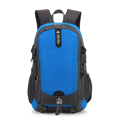 Backpack Men Backpacks Women Student School Bag for Teenagers Male Casual Large Capacity Travel Bags High Capacity Laptop Bags: Blue