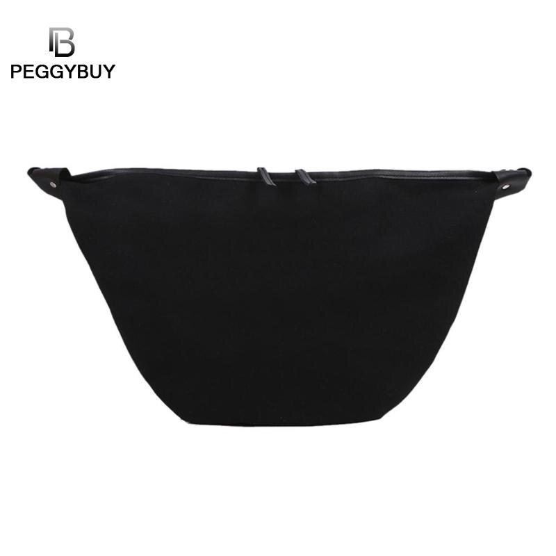 Dames Canvas Brief Grote Capaciteit Reistas Schoudertas Vrouwen Zakken Vrouwen Pure Kleur Schouder Messenger Bag