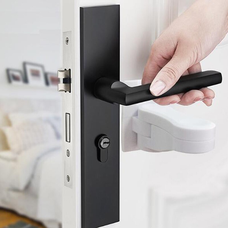 Palanca de la cerradura de la puerta de seguridad Compatible prueba estándar Niño 1pc a prueba de seguridad