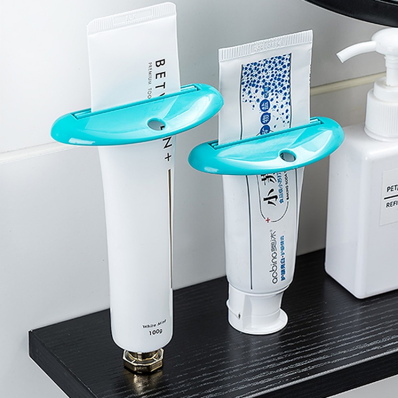 Tandpasta Knijpers Muur Opknoping Geperst Clips Tandpasta Tube Clip Gezichtsreiniger Saving Puch Dispenser Badkamer Benodigdheden