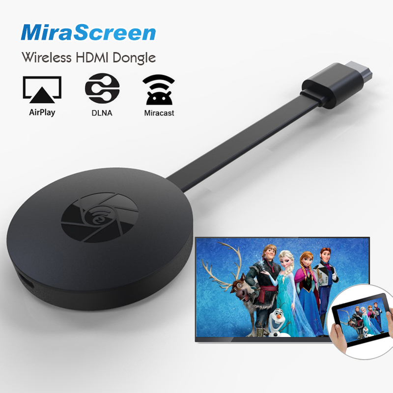 G2 Een Draadloze Air Play Wifi Weergave Hdmi Dongle Mirascreen Tv Stick Mirroring Ontvanger Ondersteuning Ios Android Miracast Voor Iphone