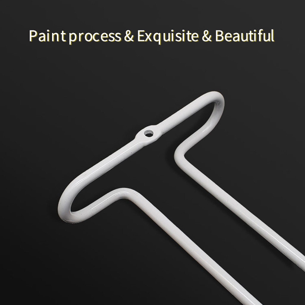 Wine glass holder Under Cabinet Glasses Stoage Stemware Wine Glass Rack Holder for Bar Kitchen Hanging Bar Shelf