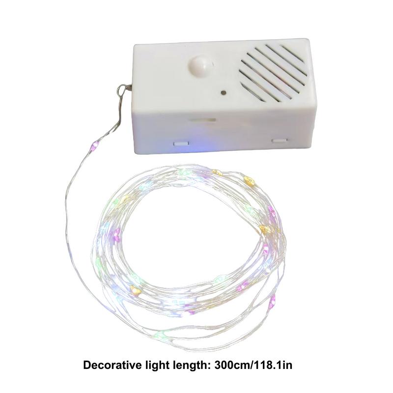 Speeldozen en beeldjes Heldere kleuren Speeldozen met led-kleurverlichting Prachtig kerstdecor voor Kerstmis