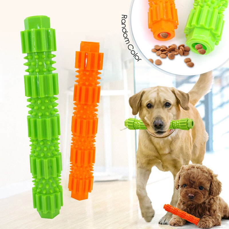 Goma de juguete para masticar para perros pequeños, juguetes de Limpieza de dientes para mascotas, mascarillas agresivas, juguetes dispensadores de comida para cachorros