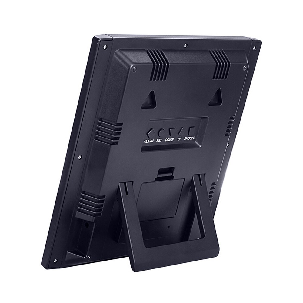 Multifunctional Electronic Digital Wall Clock Smart Display Clock Big Screen Thermometer Hygrometer Alarm Clock Calendar Week