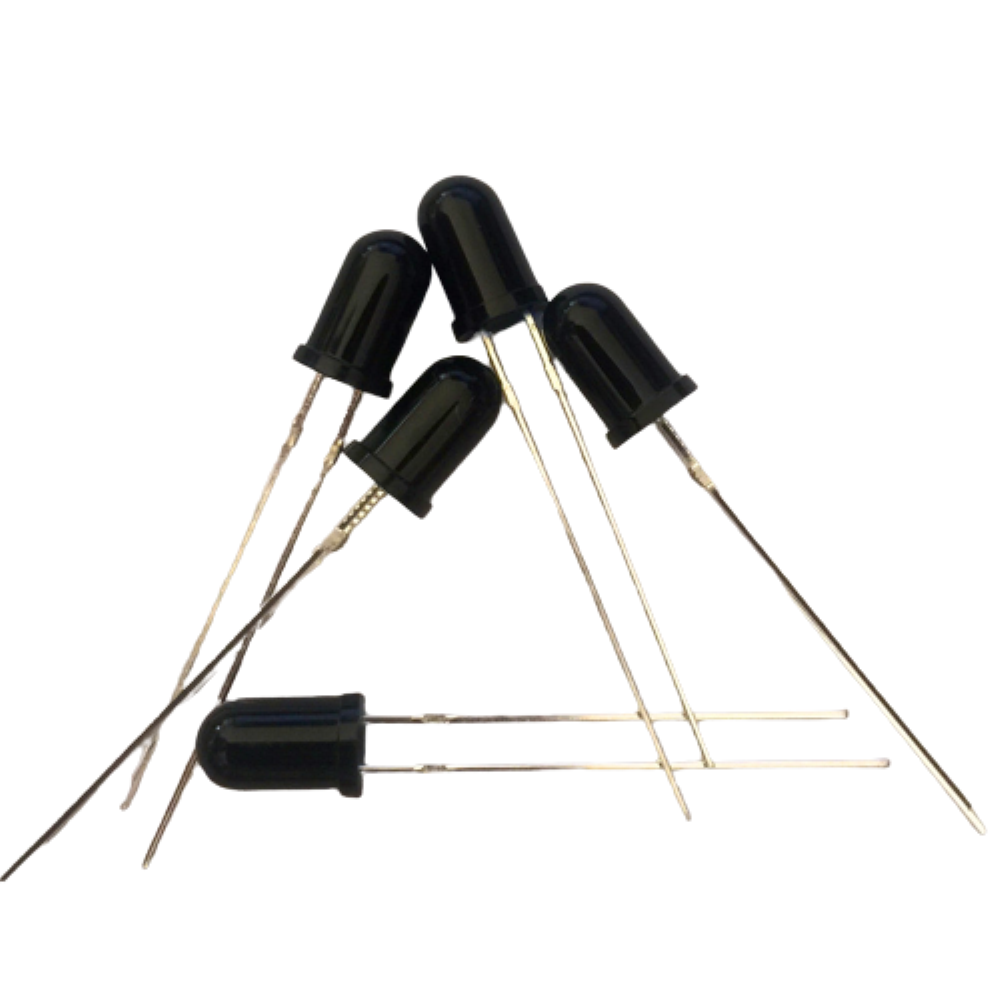 Emisor y receptor LED infrarrojo, 5mm, 940nm, 20 par/lote, diodos de luz Led surtidos