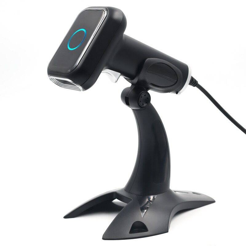 High Speed 2D&1D BARCODE SCANNER QR code scanner with stand