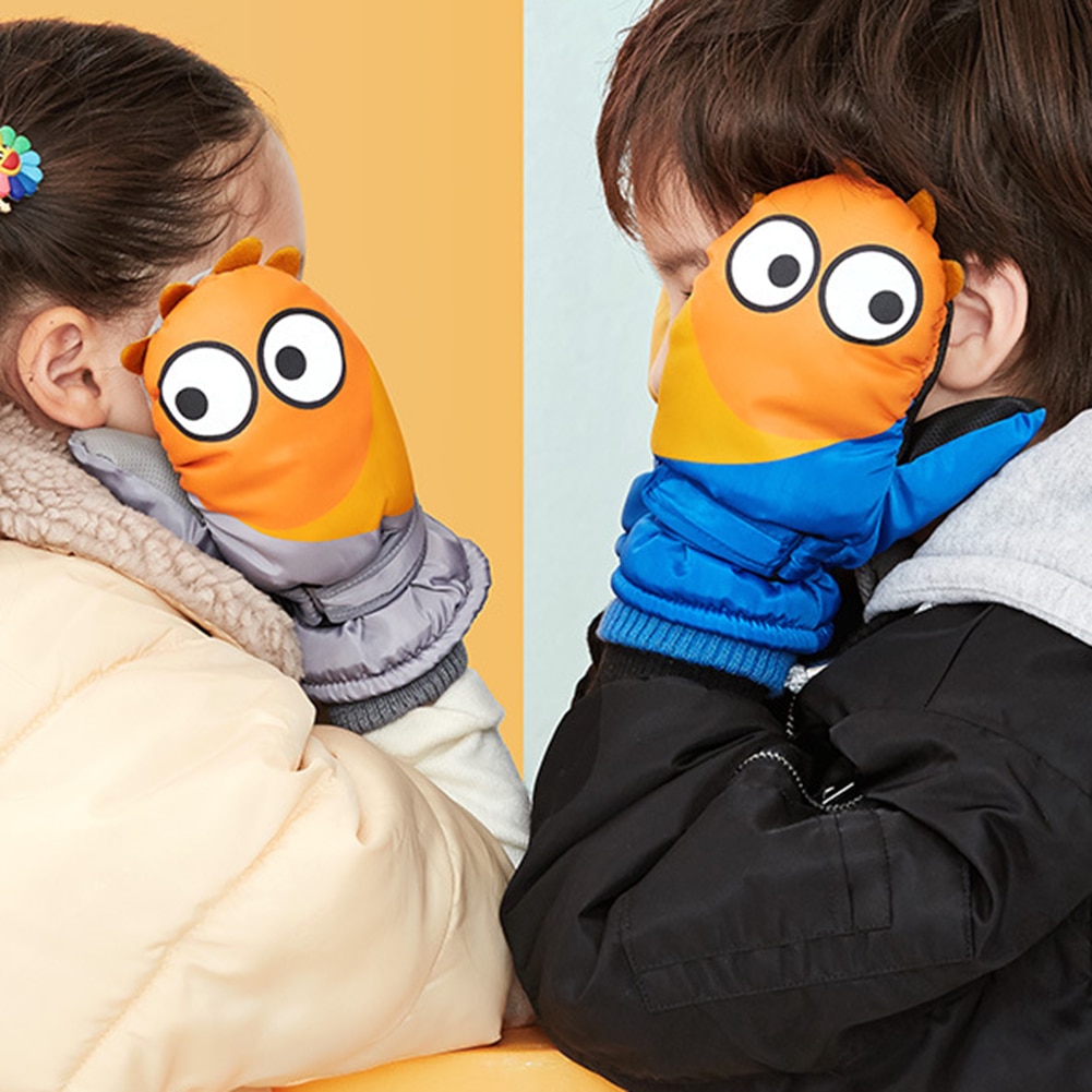 Kinderen Handschoenen Winter Warm Leuke Patroon Kinderen Ski Snowboard Sport Handschoenen Wanten Waterdicht Winddicht Skiën Handschoenen