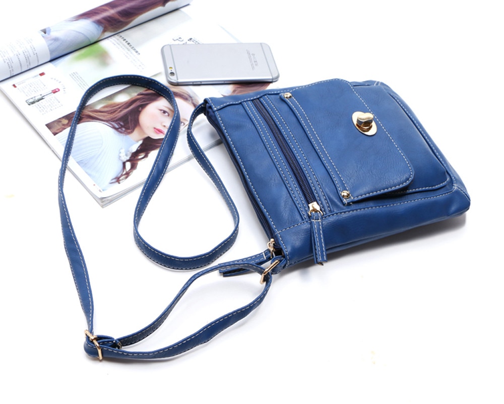 crossbody bags for women Leather Satchel Cross Body Shoulder Messenger bags for women sacoche femme сумка женская#V30