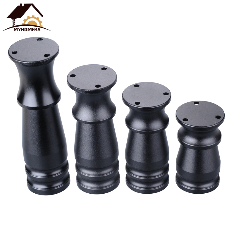 Myhomera 80mm-150mm Möbel Füße Bein Einstellbare Schrank Sofa Beine Aluminium Schrank Kaffee Tee Tisch Schlecht Schutzhülle fuß
