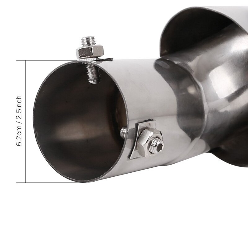 RVS cherry bomb 1 3/4 en 2 inch | Cherry bombs | AJ Speedshop