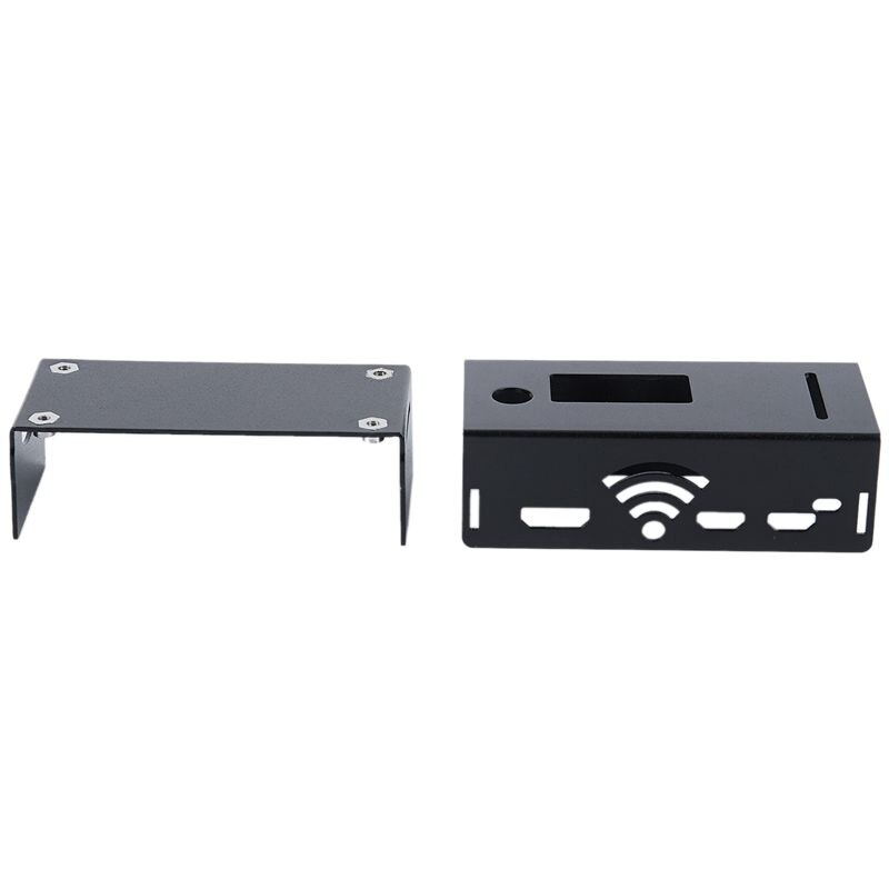 CNC Aluminum Alloy Case for Mini Station Radio Station Rainsun MMDVM Expansion Hotspot Wi-fi Voice Modem For Raspberry Pi W Ze