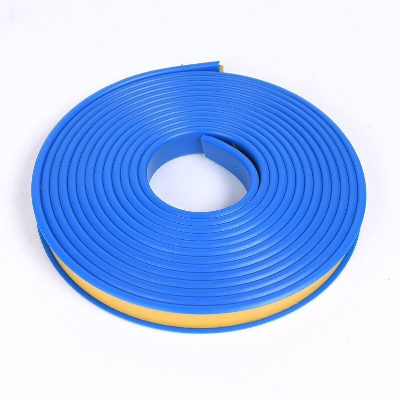 1M U-förmigen Selbst-adhesive Streifen TPE Tisch Schutzhülle Schrank Reparatur Rand Banding für Möbel Renovierung liefert: Gray / 18mm