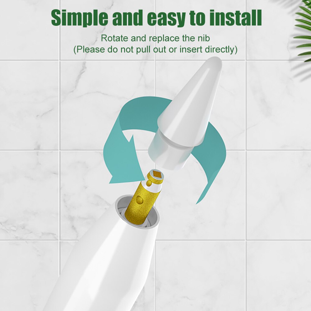 14/6/8Pcs Original Pencil Tip Replacement For Apple Pencil 1st 2nd Generation For Punta Apple Pencil Tip Spare Nib Replace top