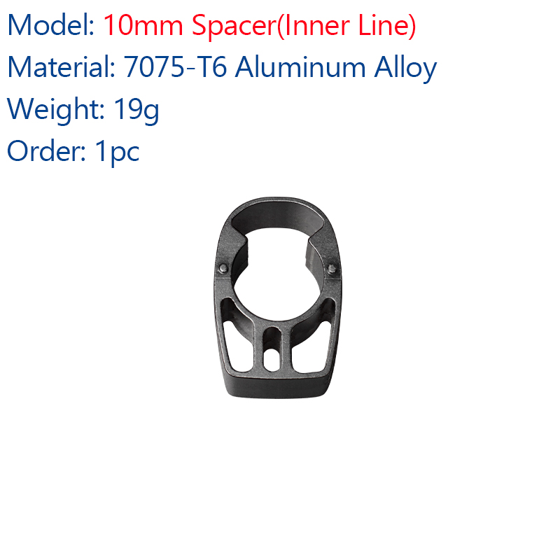 BXT Internal Line Headset Gravel Frame Round Universal Bicycle Headset Apply to 1-1/2 inch Frame Outer Cable Handlebar: Clear