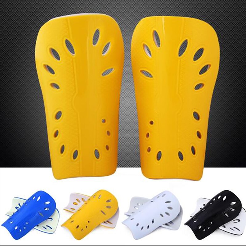 1 Pair Adults Soccer Guards Leg Protector Football Shin Pads Plastic Outdoor Sport Leg Protective Gear Shin Guard