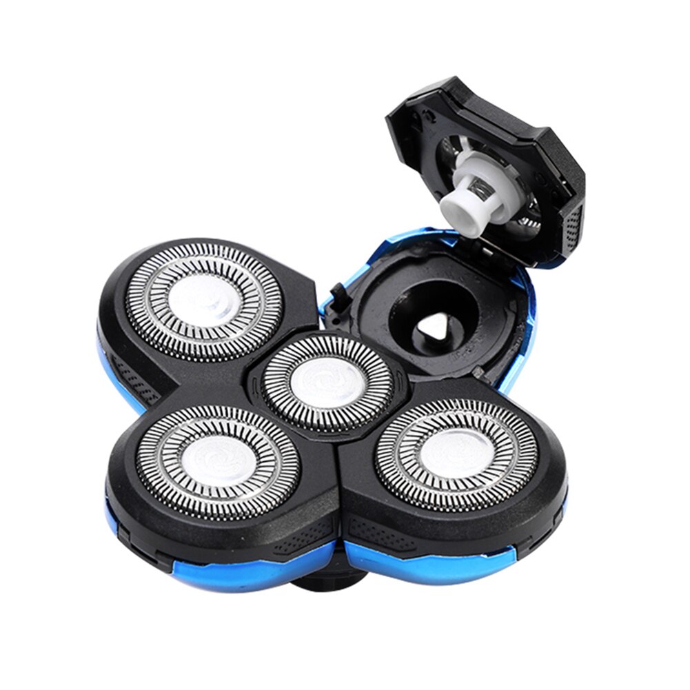 5 Heads Shaving Blade Floating Universal Hair Trimmer Beard Electric Razor Shaver Head Double Ring Cutter Replacement Practical