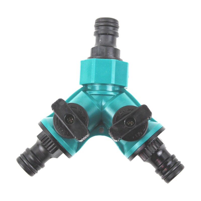 Irrigation Y Shape Tap Connector Garden Hose Adapter Splitter Garden Watering Irrigation System Tool Quick Coupling Drip: 3