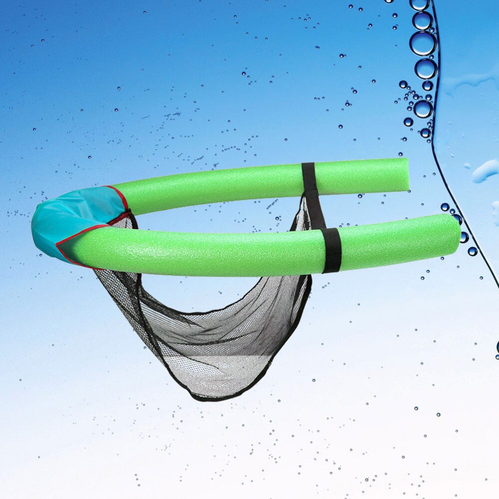 Floating Chair Swimming Pool Seats Pool Floating Bed Chair Pool Noodle Chair Rod for Children Learning Swimming (Red)