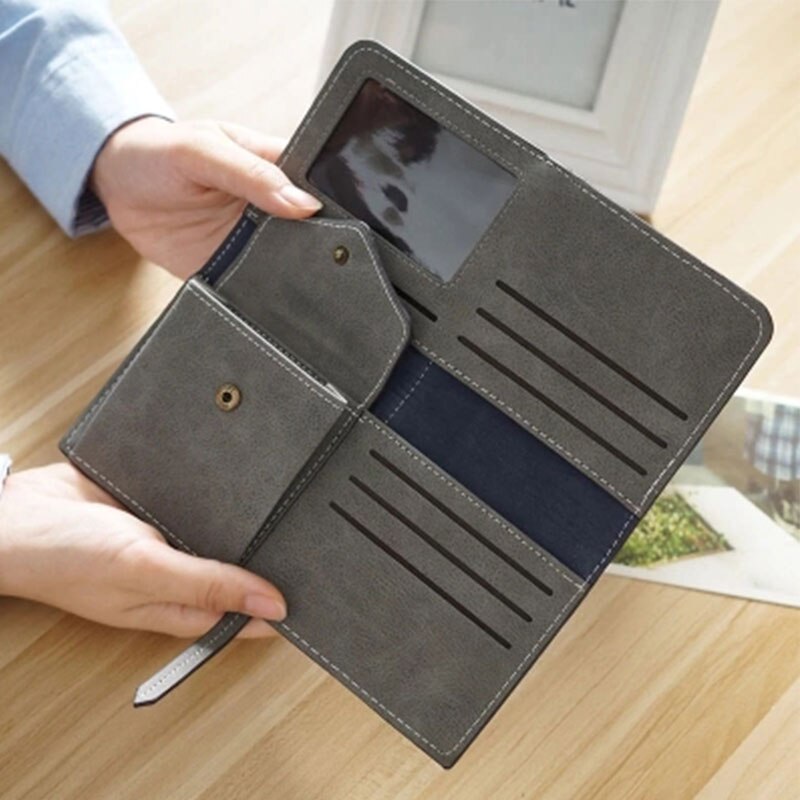 Beibaobao goede dames portemonnee dames handtas vrijetijdstas lange stijl dames portemonnee leren portemonnees dames  a3866