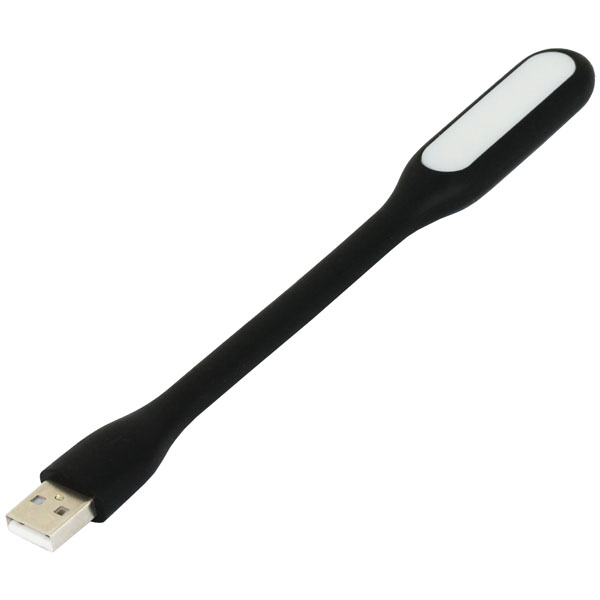 USB LED Light Emergency Lamp Flexible Bendable Reading Book Light Portable Mini Night Light for Power Bank Computer PC Laptop: black