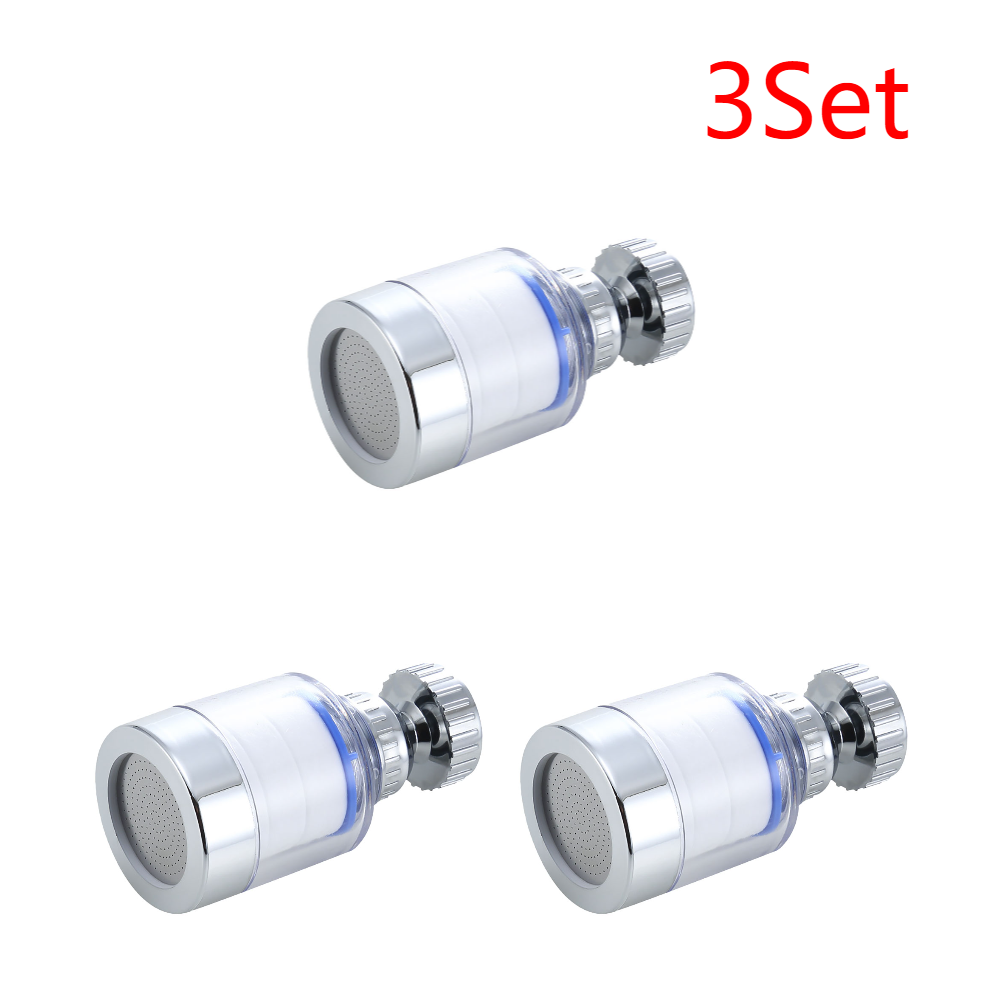 2–40 Stück Wasserhahn-Wasser-Reinigungsfilter, Luftreiniger, 360 Grad drehbare Spritzfilter, Wasserhahn-Adapter, wassersparend, für sterben Haushaltsküche: Lila