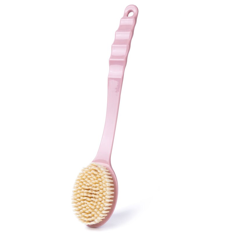 Back Scrubber Exfoliating Long Handled Bath Shower Brush for Men Women NOV99: Lavender