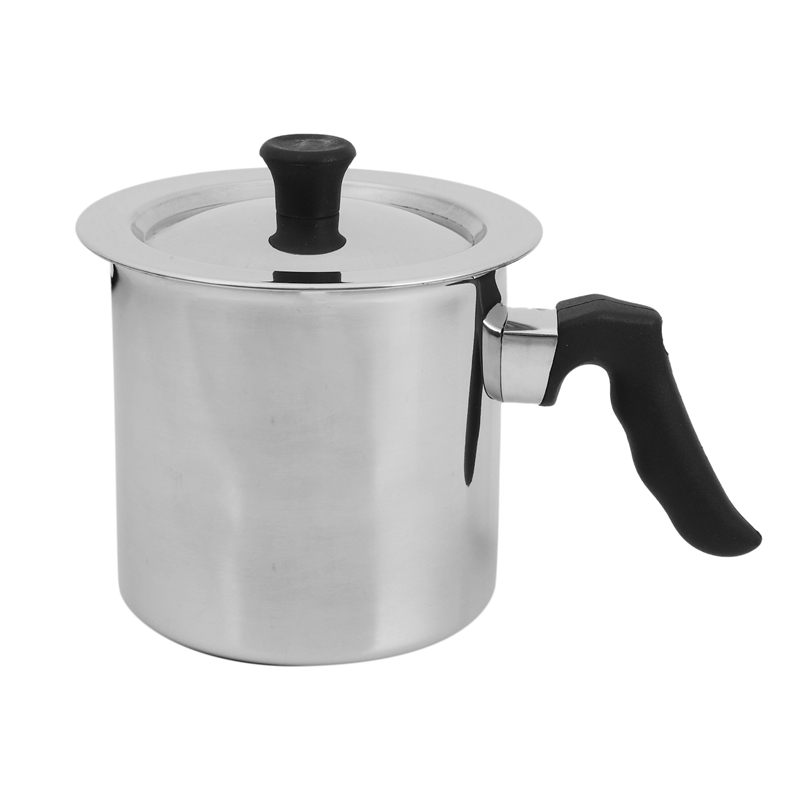 Beeswax Melting Pot Stainless Steel Pouring Pot Beekeeping Tool Hole Boiler Silver Beekeeping Honey Milk Cooking Equipment Boili