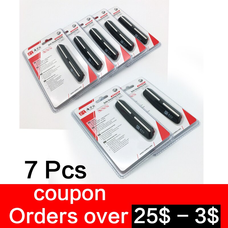 TAIDEA 1/2/3/7 Uds afilador de piedra guía angular accesorios de piedra de afilar kitche cuchillo fijo afilador guía: 7pcs