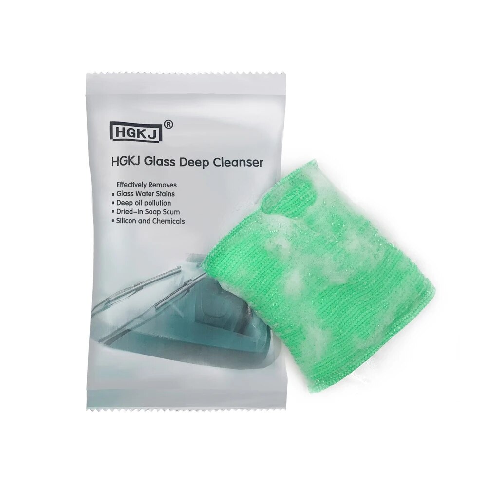 Glass Deep Cleanser Car Scratch Remover Liquid Microfiber Windscreen Window Cleaning Glass Remove Oil Film Car Styling: Default Title
