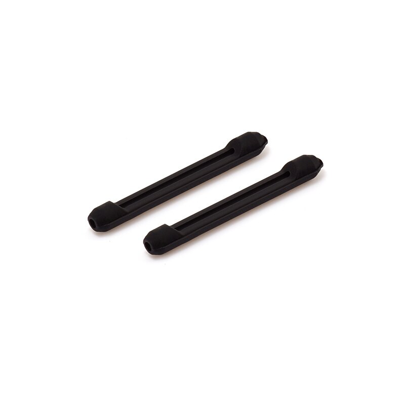 5 paia antiscivolo gancio per l&#39;orecchio occhiali accessori per occhiali occhiali da vista impugnatura in Silicone supporto per punte del tempio occhiali per occhiali impugnatura: Black