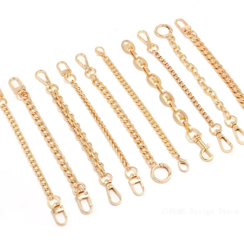 Extensor de correa de bolso cruzado de Metal, extensor de correa de hombro para bolso, dijes de accesorios de cadena de bolso, 1 ud.