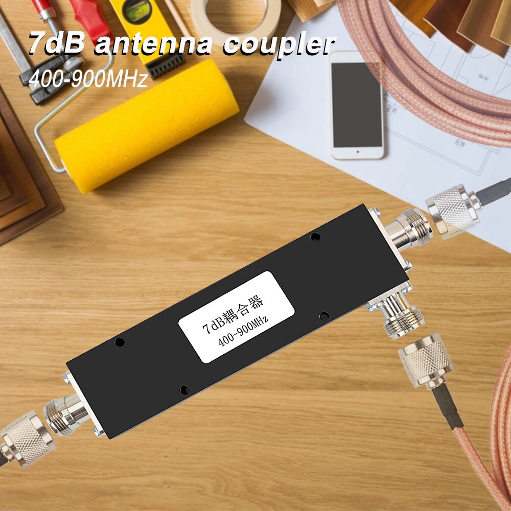 2- vejs hulrums n-hunstik 400-900 mhz power splitter divider til walkie talkie signal booster / repeater / forstærker