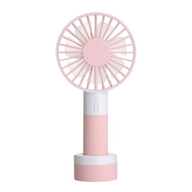 Kemei Mini USB Rechargeable Fan - Portable Handheld Desktop Cooling Fan for Home & Outdoor Summer Use