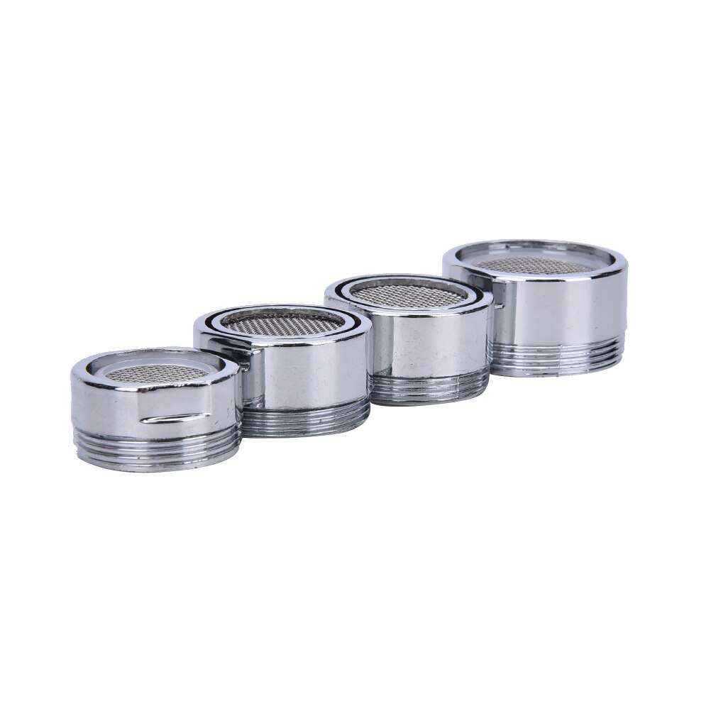20/22/24/28mm krom kran plast kran dysetråd svingbar lufter filter sprøyter kjøkken vannbesparende kran tilbehør