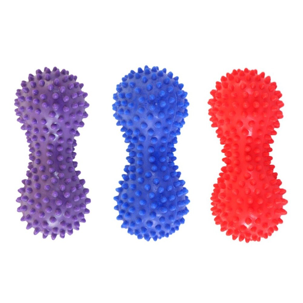 Practical Spiky Peanut Shape Massage Ball Body Pain Relief Muscle Pain Stress Peanut Ball Therapy Health Care Supplies
