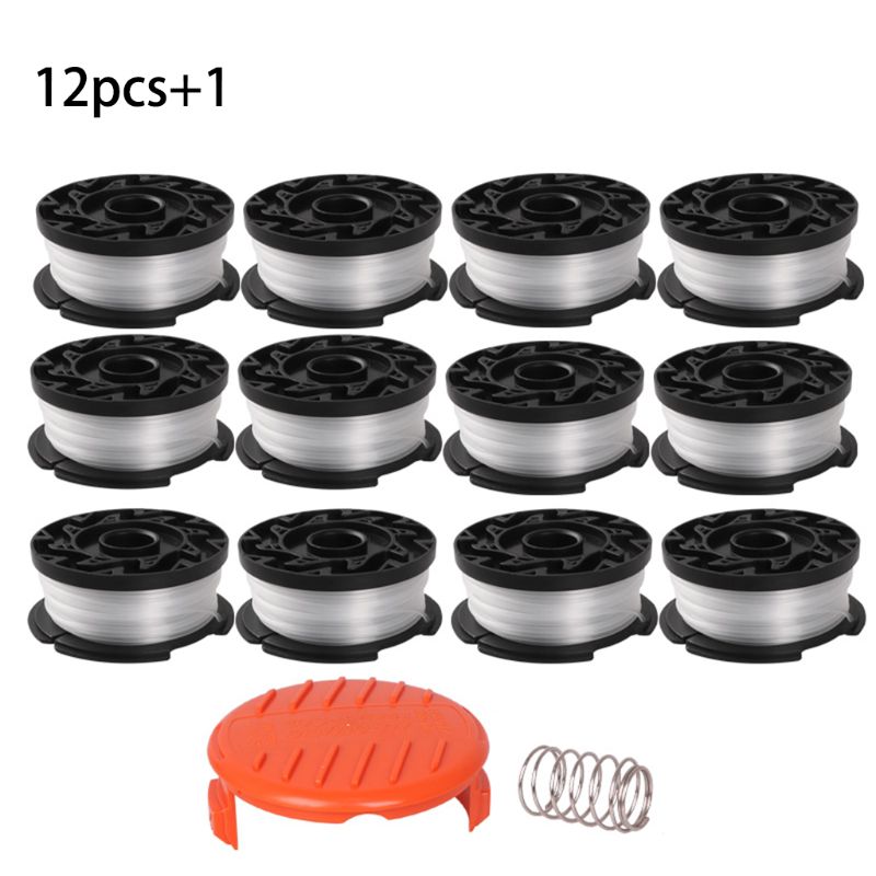 Line String Trimmer Replacement Spool,30ft 0.065" Autofeed String Trimmer Line Replacement Spool for Black+Decker String Trimmer
