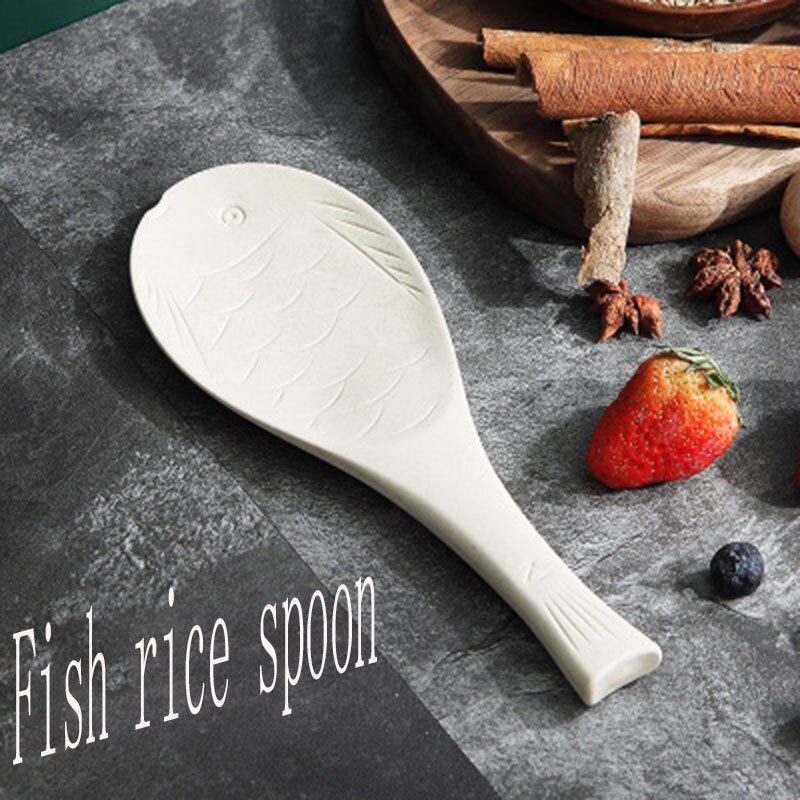 4 unids/set creativa pura paja de trigo Natural postre plato Multi-función de plástico de alimentos plato postre cocina placa bandeja: rice spoon