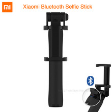 Origiinal Xiaomi Bluetooth Selfie Stok Geïntegreerde Opvouwbare Draagbare Draadloze Controle Handheld Shutter Voor Android & Ios
