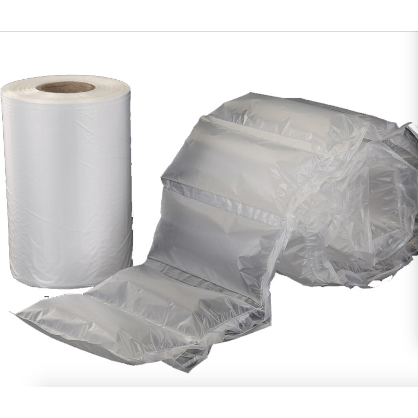 500M Buffer Luchtkussen Machine Opblaasbare Zak Gevuld Airbag Pakket Schokbestendig Roll Film Bubble 20*10Cm 20*15Cm 20*20Cm